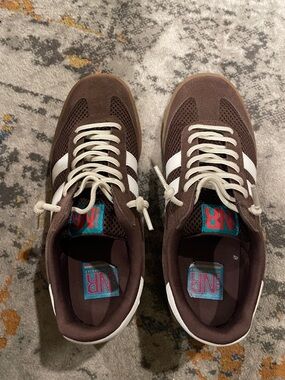 Not Rated Brown and White Athletic Sneakers